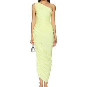 NWT Norma Kamali Diana One-Shoulder Dress